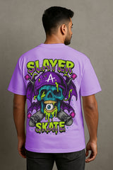Skate Hard Graphic Oversized Streetwear T-Shirt – Premium 240 GSM Cotton