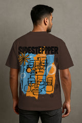 Sidestepper Art Print Oversized Tee – Heavyweight 240 GSM Terry Cotton