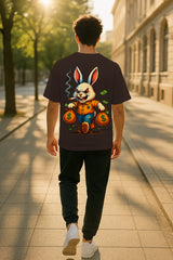 Oversized Money Bunny Graphic Tee | Heavyweight 240 GSM Cotton Streetwear