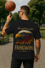 Eagle Graphic Oversized Streetwear Tee – Heavyweight 240 GSM Terry Cotton