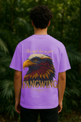 Eagle Graphic Oversized Streetwear Tee – Heavyweight 240 GSM Terry Cotton