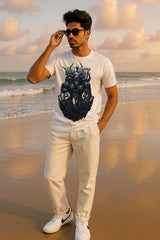 “Malidict” Cursed Spirit Anime Graphic T-Shirt – Dark Demon Art, 100% Cotton Regular Fit Streetwear Tee