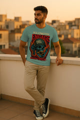 Metalcore Skull Soldier Graphic T-Shirt – Heavy Music Band Fan Streetwear, 100% Cotton Regular Fit Tee