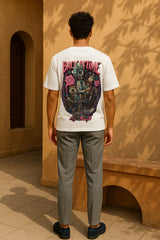 Oversized Back in Time Graphic T-Shirt – Premium 240 GSM Cotton Streetwear Tee for Men – Premium 240 GSM Cotton Streetwear Tee for Men