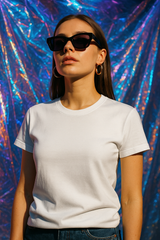 100%Cotton Plain 180 GSM Regular Fit Women’s T-Shirt |  Soft Everyday Tee | Premium Quality Casual Wear for Women