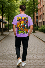 Galactic Outlaw Raider Oversized T-Shirt – 240 GSM Premium Cotton Streetwear for Trendsetters