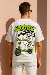 Scooter Gang Oversized T-Shirt | 240 GSM Premium Cotton Streetwear