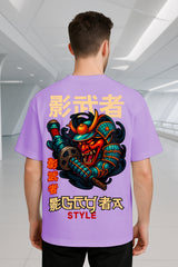 Shadow Warrior Oversized Graphic T-Shirt | Japanese Samurai Streetwear Tee 240 GSM Premium Cotton