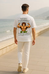 Gym Workout Oversized T-Shirt – Bodybuilder Strength Streetwear for Fitness & Training