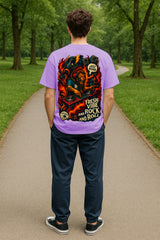 Just Roar Lion DJ Oversized T-Shirt – Fresh Vibe Streetwear Graphic Tee for Music & Rock Lovers