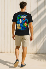 Regular Fit Urban Curse: “Streets of Fate” Graphic T-Shirt | 100% Cotton