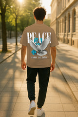 Peace Dove Oversized T-Shirt – Symbol of Freedom, Hope & Streetwear Style