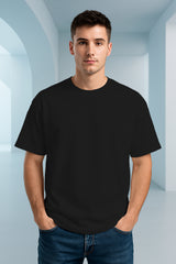 100%Terry Cotton Plain 240 GSM Oversized T-Shirt for Men |  Luxury Tee | Trendy Casual Everyday Wear