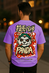 Streetwear Panda Oversized T-Shirt – Bold Graphic Hype Style | 240 GSM Cotton