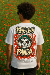 Streetwear Panda Oversized T-Shirt – Bold Graphic Hype Style | 240 GSM Cotton