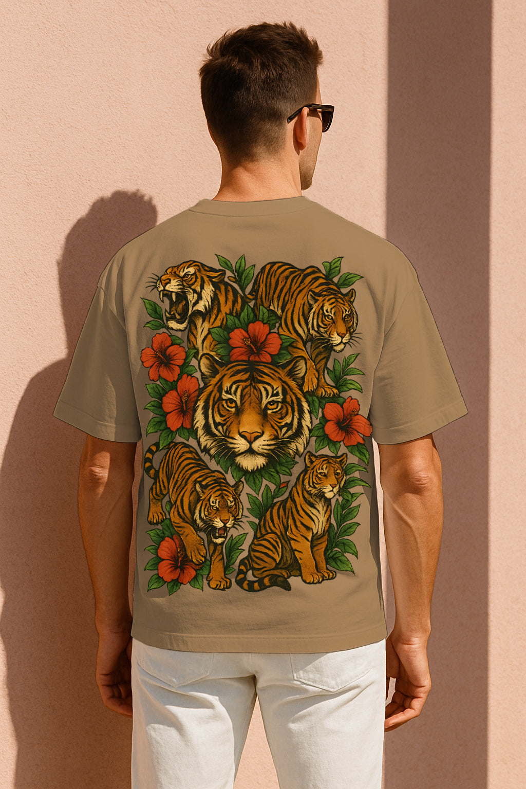 Tiger Graphic T-Shirt for Men